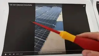 Instalacja fotowoltaiczna słabo działa. Link do filmu w opisie.