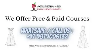 Online Fashion Designing - Demo Class - FREE & PAID