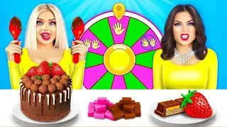 Eating Without vs. One vs. Two Hands Challenge! Awkward Food Battle by RATATA COOL
