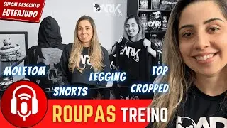 Roupas de Treino Feminino Dark Lab | Moletom, Regata, Cropped Fitness, Top, Shorts e Legging