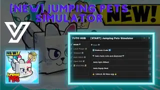 BEST SCRIPT For [NEW] Jumping Pets Simulator Auto Farm Diamond and coin 💎 + MORE FEATURE | PASTEBIN