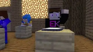 That First Person to Flip to the Next Test Page (MineCraft Animation)