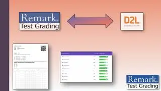 Remark Test Grading Cloud Integration with D2L Brightspace LMS