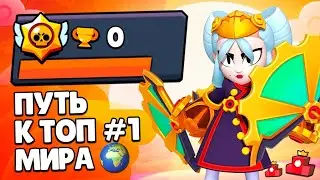 THE PATH TO THE WORLD'S TOP 1! The most LARGE-SCALE project in Brawl Stars!