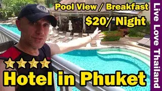 Phuket Hotel | four star hotel only for 20$ | Near the beach & Nightlife 