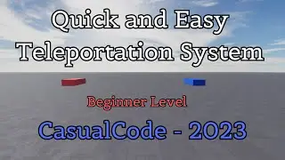 Quick and Easy Teleportation  ProximityPromt Tutorial - Roblox Studio [2023]