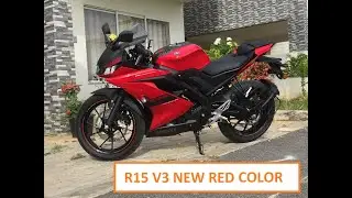 Yamaha R15 V3 Metallic Red 2021 Close Look
