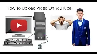 How to upload video on youTube. #computer #laptop
