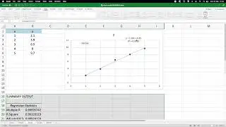 Linear Regression with Excel - is the regression statistically significant?