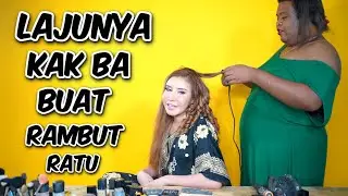 KAK BA KATA SENANG BUAT RAMBUT SAFIEY NI SEBAB DAH MEMANG CANTIK..