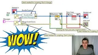 8. User Interfaces in Actor Framework and User Event Scripting