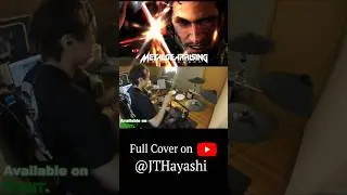 The Only Thing I know for Real drum cover #metalgearrising #metalgearrisingrevengeance
