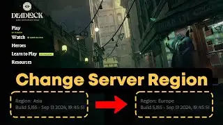 DEADLOCK: How To Change Server Region (Easy Guide)