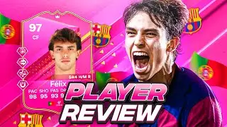 5⭐4⭐ 97 PREMIUM FUTTIES FELIX PLAYER REVIEW | FC 24 Ultimate Team