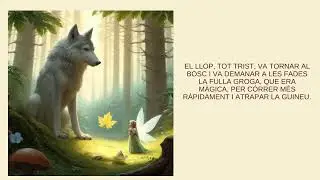conte de St  Jordi El llop i la fulla groga