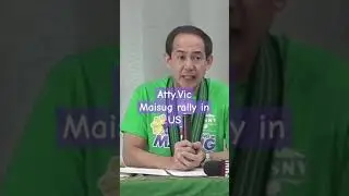ATTY. VIC MAISUG RALLY IN US