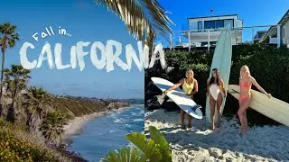 fall in California | beach concert, friendsgiving, girls surf session