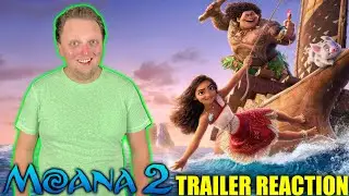 Moana 2 | Official Trailer REACTION!