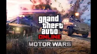 Lets Play GTA - MOTOR WARS (Battle Royal)  - GTA Online Enhanced (uncommented)