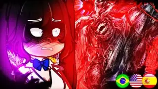 🇺🇸/🇧🇷/🇪🇸 DanMachi React to Bell As Mahoraga – Gacha React