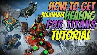how to get maximum healing for titans tutorial | tanking with shotgun minos | #WRwinFaf