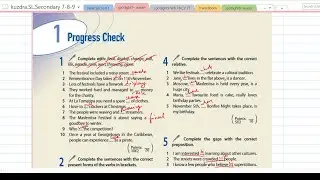 22. Spotlight 9. Module 1. Progress Check