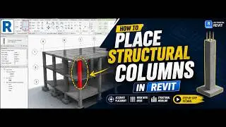 How to place structural columns in Revit?