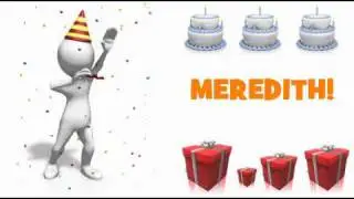 ¡FELIZ CUMPLEAÑOS MEREDITH!