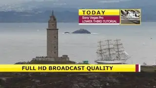 Sony Vegas | Broadcast Lower Third