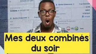 Mes 02 pronostics du Soir - paris sportifs gratuit
