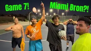 Oympic 2v2 Show Down Game 7 Miami Bron!!!?