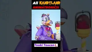 🍭All Kandyland animatronics!🍭