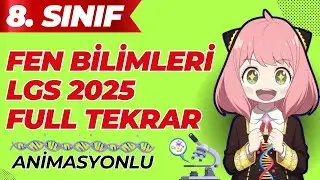8. Sınıf Fen Bilimleri Full Tekrar 2025 Lgs