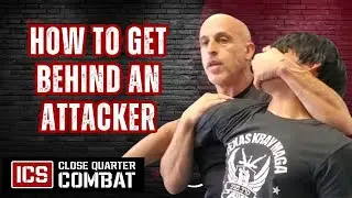 How to get to an advantageous position in a self-defense situation.