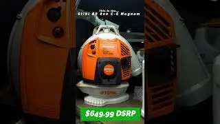 This is the Stihl BR800 C-E Magnum 