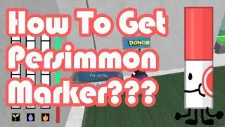 How to get PERSIMMON MARKER in find the markers Roblox! [TUTORIAL]