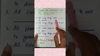 #worksheet #science #complete #sentence #hints #funlearningwithkids
