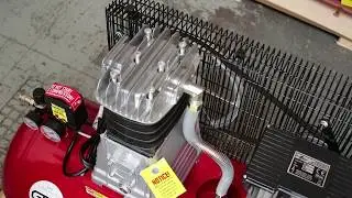 Burisch Belt Drive Air Compressor Head & Cylinder gasket replacement