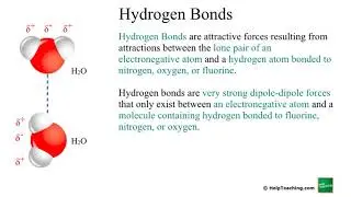 Intermolecular Forces | Chemistry Lesson