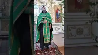 Слово настоятеля в День Святой Троицы