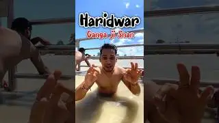 Haridwar - Har ki pauri🥰😍 #haridwar #gangaaarti #harkipauri #haridwarvlog