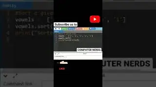Sort a list in ascending in Python. 