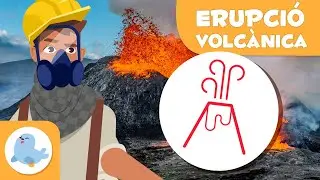 VOLCÀ 🌋 Què és un volcà? ⛰️ Desastres naturals en 1 minut en català