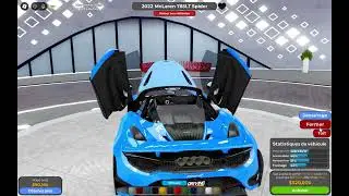 Test des bruit des nouvelle Mclaren de roblox DRIVING EMPIRE