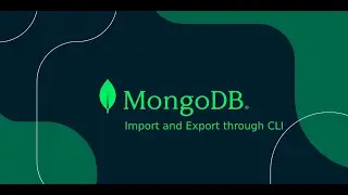 MongoDB Import and Export Commands