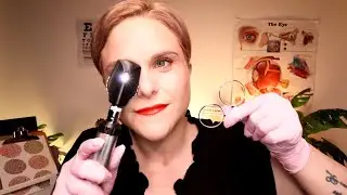 An In-Depth ASMR Eye Exam: Light & Dark | Lens 1 Or 2 | Warm & Cool
