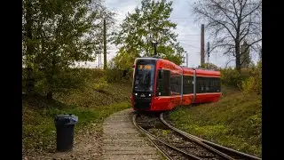 Nowa Pesa Twist 2017N #1023 linia 36 przejazd 23.10.2020 [Tramwaje Śląskie]