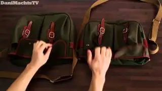 Billingham Hadley Pro vs. Billingham Hadley Large Vergleich German [Full HD]