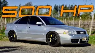 This 2.0L Audi S4 Stroker is a FEISTY Home-Built Daily!