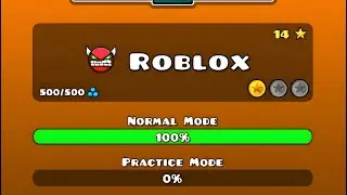 GEOMETRY DASH IN ROBLOX IS INSANE...